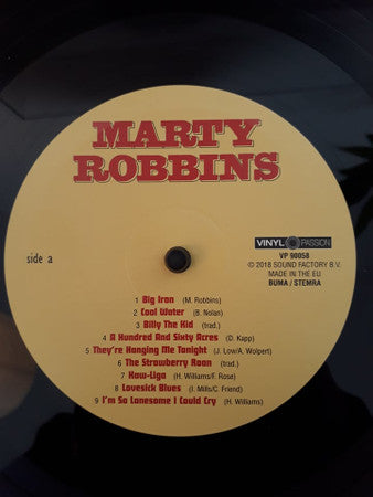 Marty Robbins : Gunfighter Ballads And Trailsongs Plus Bonus Tracks From Marty Sings Hank (LP, Album, Dir)
