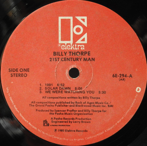 Billy Thorpe : 21st Century Man (LP, Album)