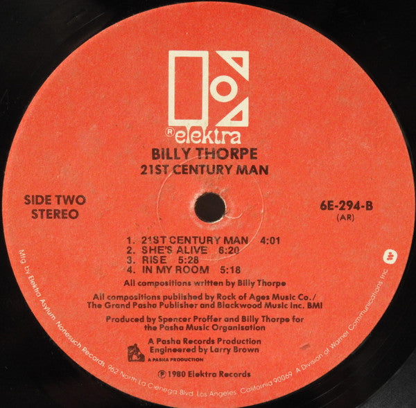 Billy Thorpe : 21st Century Man (LP, Album)