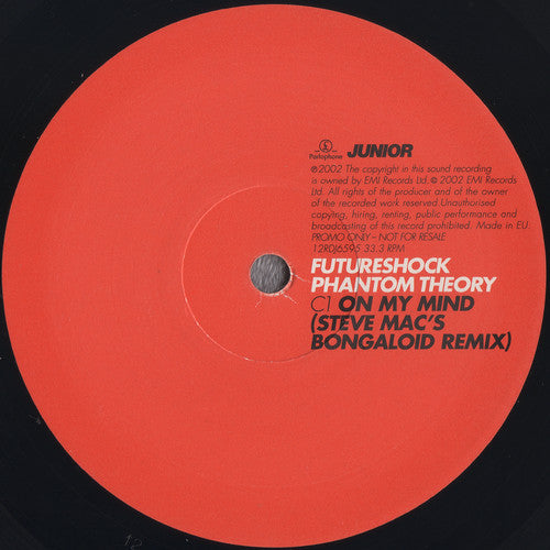 Futureshock : On My Mind (2x12", Maxi, Promo)