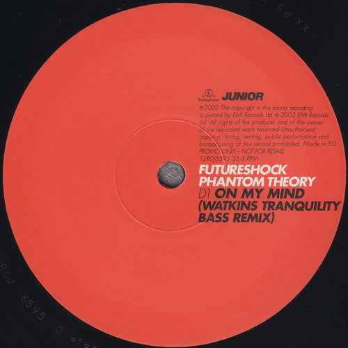Futureshock : On My Mind (2x12", Maxi, Promo)