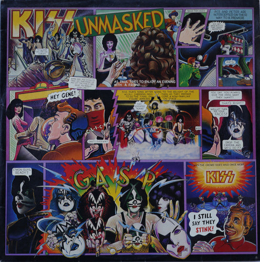 Kiss : Unmasked (LP, Album)