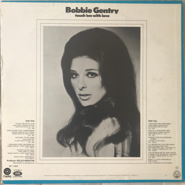 Bobbie Gentry : Touch 'Em With Love (LP, Album, Los)