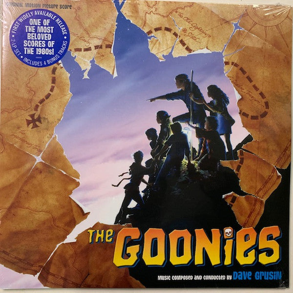 Dave Grusin : The Goonies: Original Motion Picture Score  (2xLP, Album, RE)