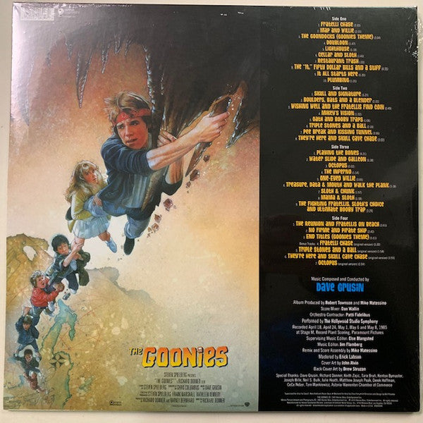 Dave Grusin : The Goonies: Original Motion Picture Score  (2xLP, Album, RE)