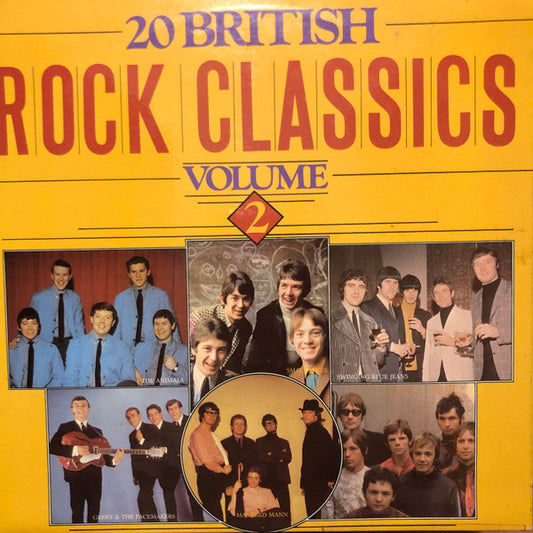 Various : 20 British Rock Classics Volume 2 (LP, Comp)