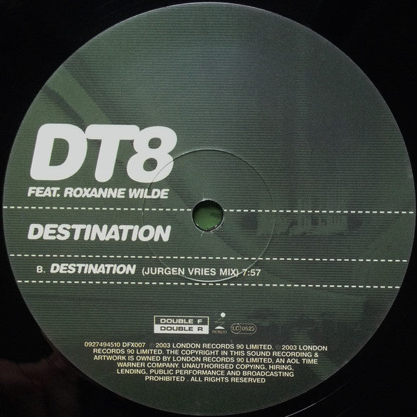 DT8 Project Feat. Roxanne Wilde : Destination (12")