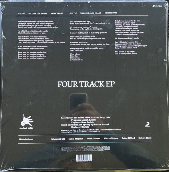 Midnight Oil : Bird Noises (12", EP, RE, RM)