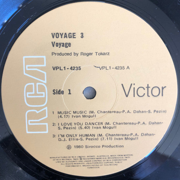 Voyage : Voyage 3 (LP, Album)