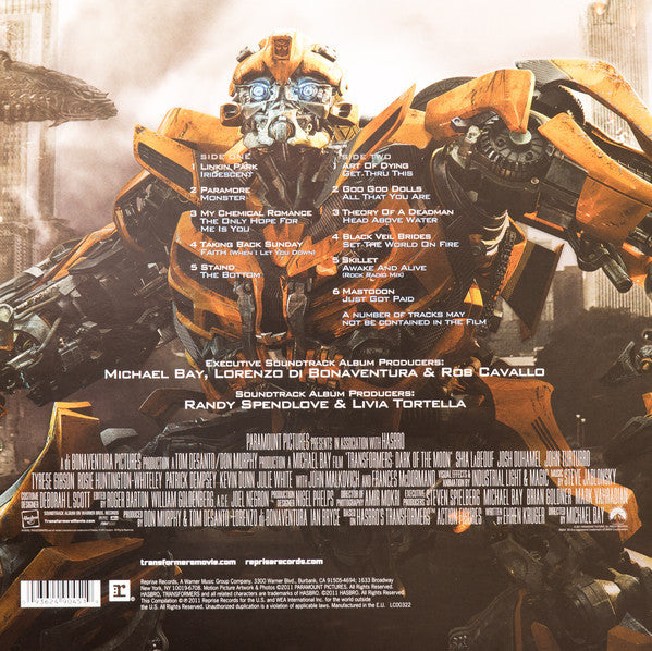 Various : Transformers: Dark Of The Moon - The Album (LP, RSD, Comp, Ltd, Bro)