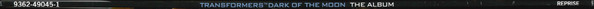 Various : Transformers: Dark Of The Moon - The Album (LP, RSD, Comp, Ltd, Bro)