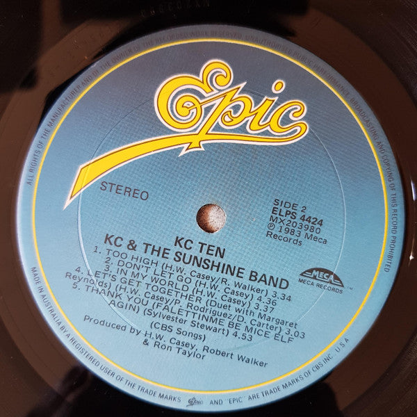 KC (4) : KC Ten (LP, Album)