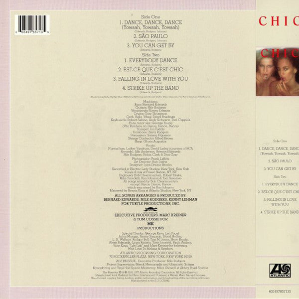 Chic : Chic  (LP, Album, RE, RM, 180)