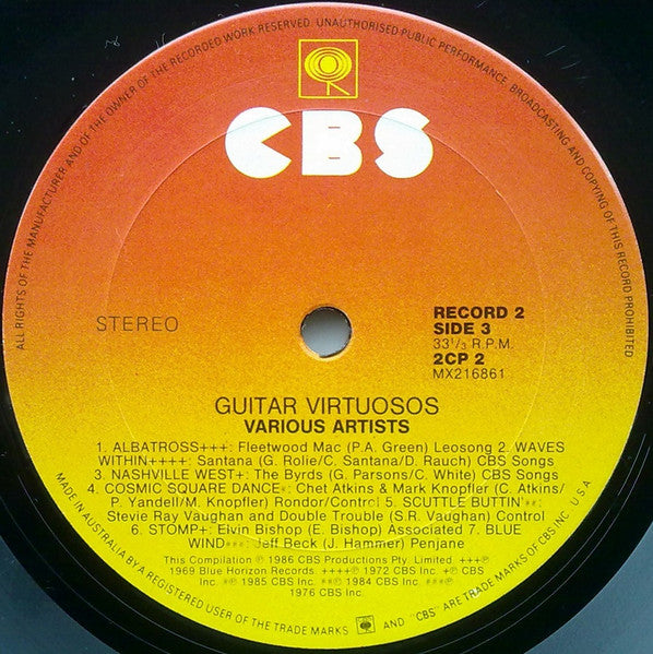 Various : Guitar Virtuosos (2xLP, Comp)