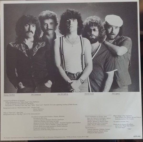 Nazareth (2) : Malice In Wonderland (LP, Album)