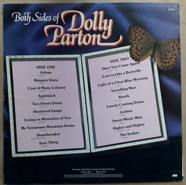 Dolly Parton : Both Sides Of Dolly Parton (LP, Album, Comp)
