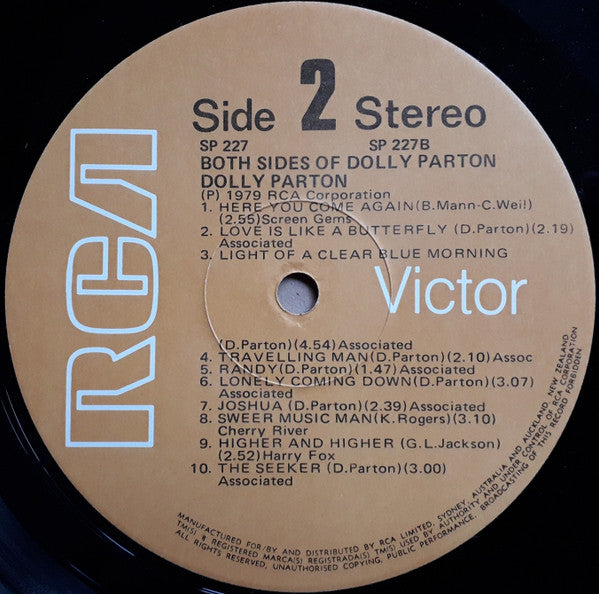 Dolly Parton : Both Sides Of Dolly Parton (LP, Album, Comp)