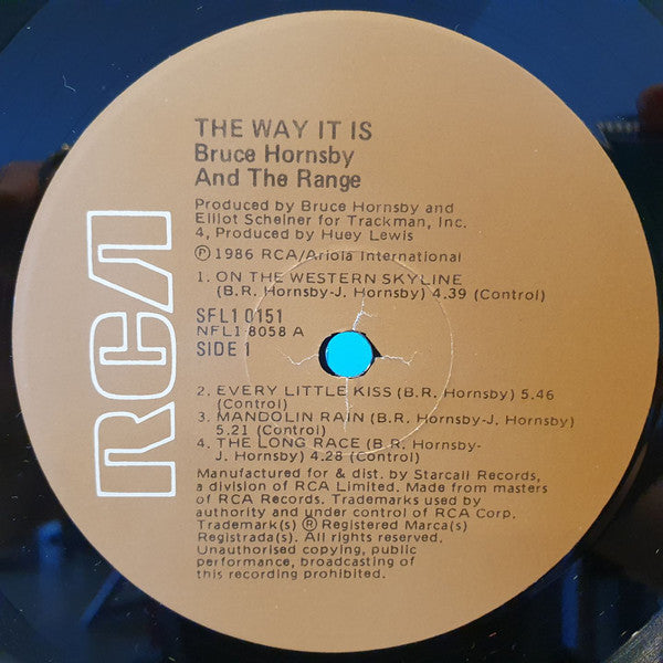 Bruce Hornsby And The Range : The Way It Is (LP, Album)