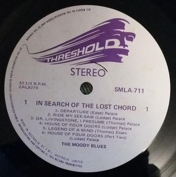 The Moody Blues : In Search Of The Lost Chord (LP, Album, Gat)