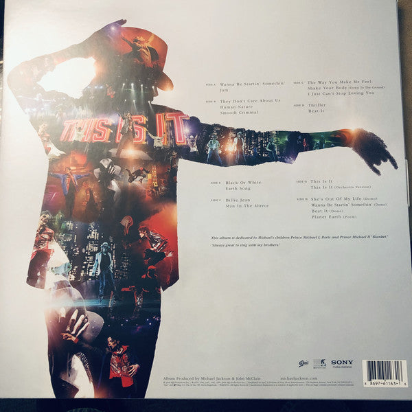 Michael Jackson : The Music That Inspired The Movie "Michael Jackson's This Is It" (Box + 4xLP, Album, Comp)