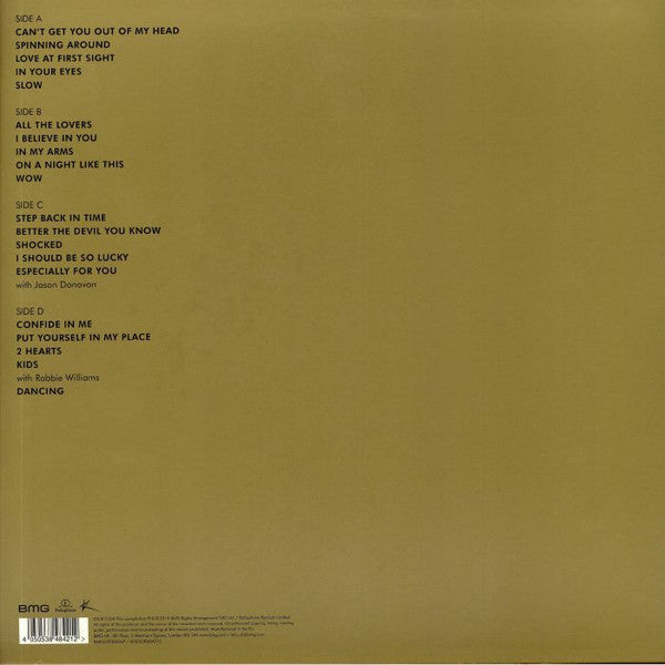 Kylie Minogue : Step Back In Time (The Definitive Collection) (2xLP, Comp)