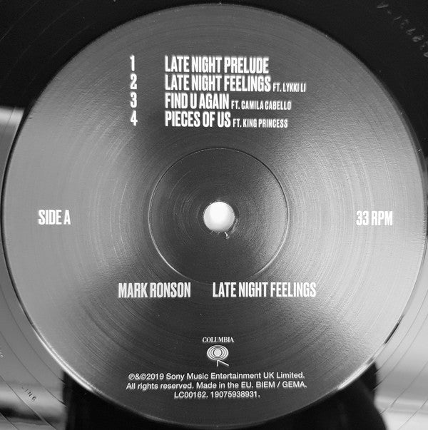 Mark Ronson : Late Night Feelings (2xLP, Album)