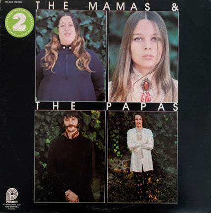 The Mamas & The Papas : The Mamas & Papas (2xLP, Comp, RE)