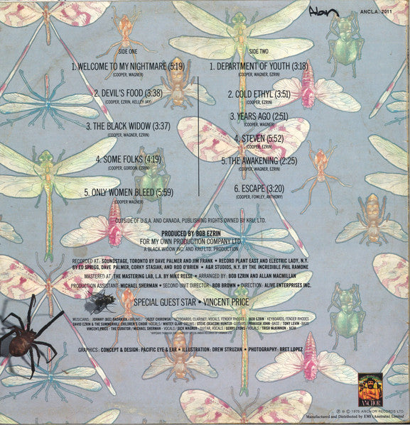 Alice Cooper (2) : Welcome To My Nightmare (LP, Album)