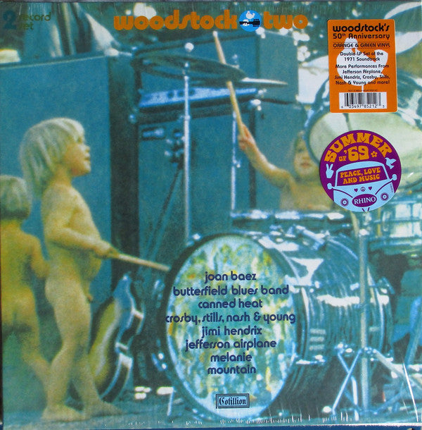 Various : Woodstock Two (2xLP, Album, S/Edition, Ora)