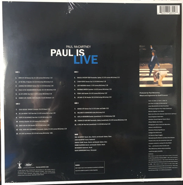 Paul McCartney : Paul Is Live (2xLP, Album, RE, RM, 180)