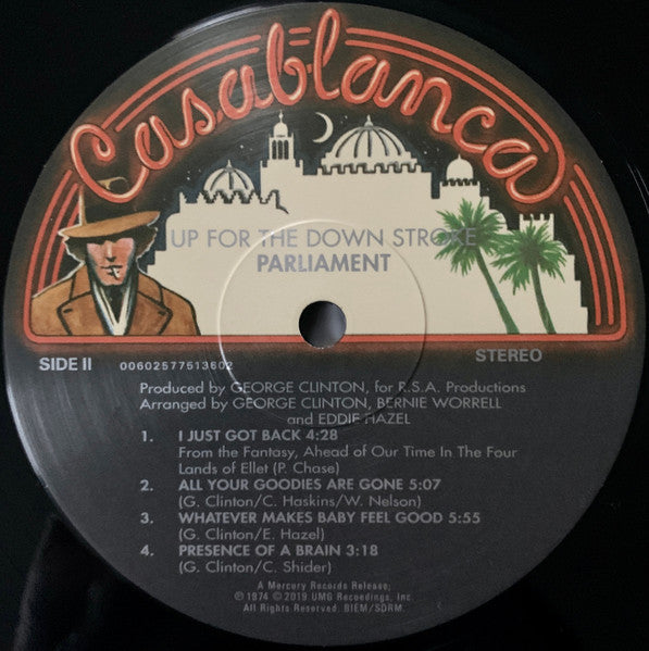 Parliament : Up For The Down Stroke (LP, Album, RE)