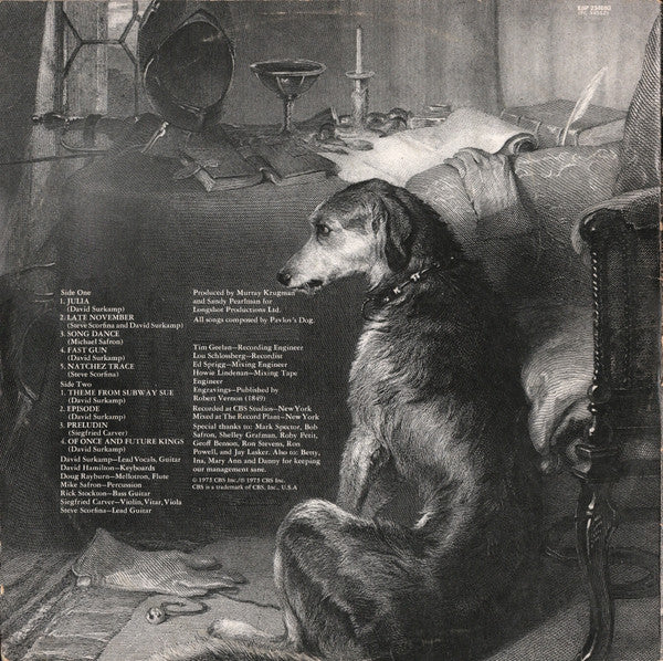 Pavlov's Dog : Pampered Menial (LP, Album, Ora)