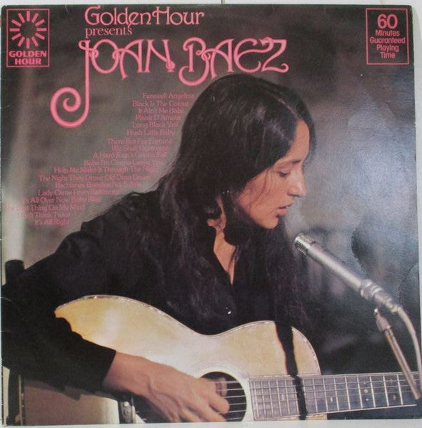 Joan Baez : Golden Hour Presents Joan Baez (LP, Comp)