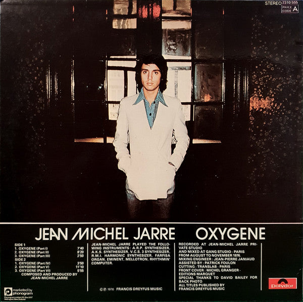 Jean Michel Jarre* : Oxygene (LP, Album)