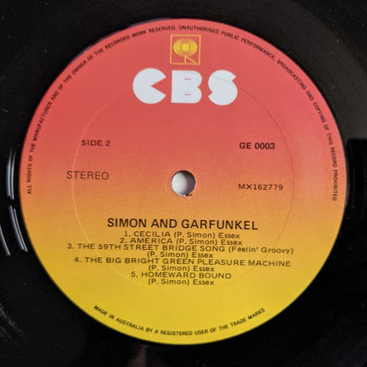 Simon & Garfunkel : Simon & Garfunkel (LP, Comp)