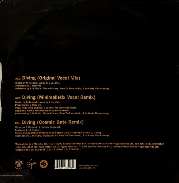 4 Strings : Diving (12", Bla)