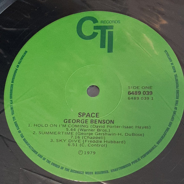 George Benson : Space (LP, Album)