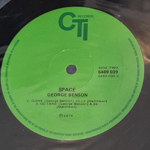 George Benson : Space (LP, Album)