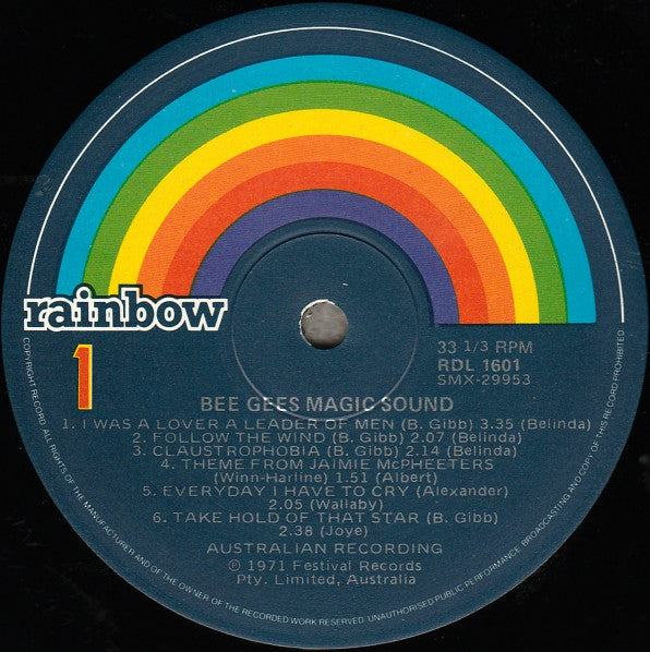 Bee Gees : Magic Sound (LP, Comp)