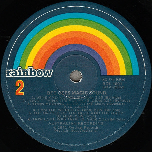 Bee Gees : Magic Sound (LP, Comp)