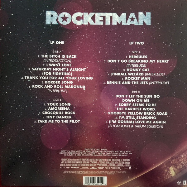 Various : Rocketman (Music From The Motion Picture) (2xLP)