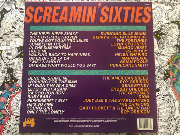 Various : Screamin' Sixties Vol. 1 (LP, Album, Comp)