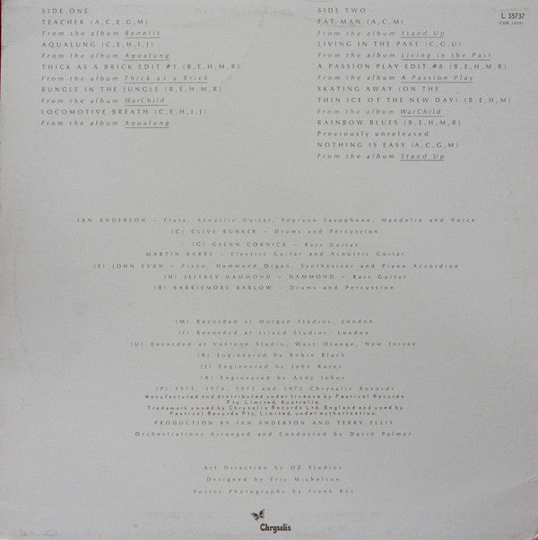 Jethro Tull : M.U. - The Best Of Jethro Tull (LP, Comp, San)