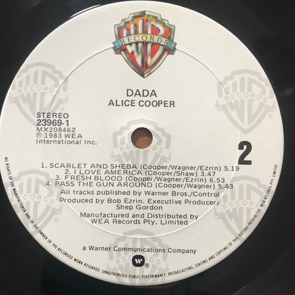 Alice Cooper (2) : DaDa (LP, Album)