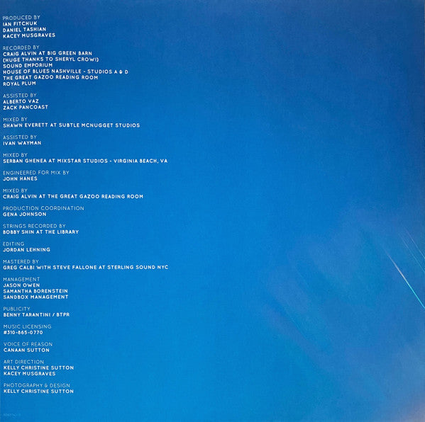 Kacey Musgraves : Golden Hour (LP, Album, RP, Cle)