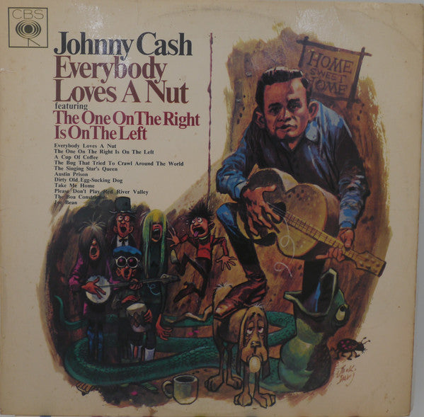Johnny Cash : Everybody Loves A Nut (LP, Album, Mon)