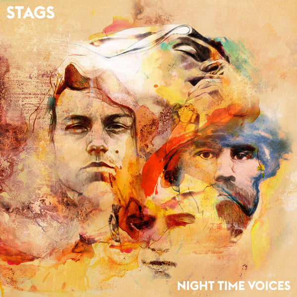 Stags (6) : Night Time Voices (12", MiniAlbum, Ltd)