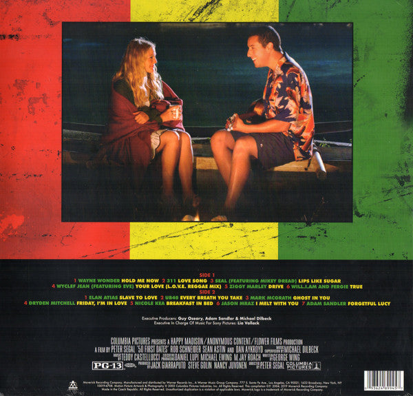 Various : 50 First Dates (Love Songs From The Original Motion Picture) (LP, Comp, RE, Ora)