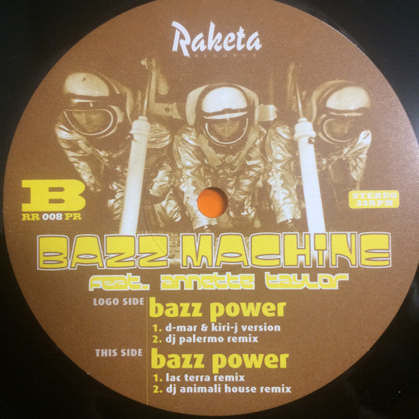 Bazz Machine Feat. Annette Taylor : Bazz Power (12")
