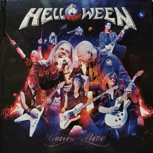 Helloween : United Alive (3xCD, Album + 2xBlu-ray + 3xDVD-V + Ltd, Ear)